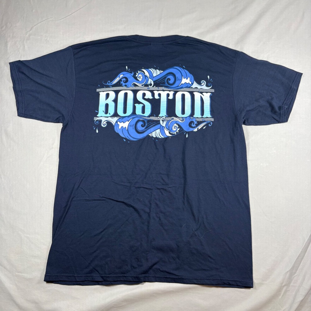 Red Bull Cliff Diving World Series 2022 Boston T-Shirt Mens Large Navy Blue L